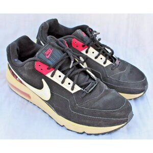 Nike Air Max WOMEN Black/White/Pink Running Sneaker Shoes US 9.5 Trainers